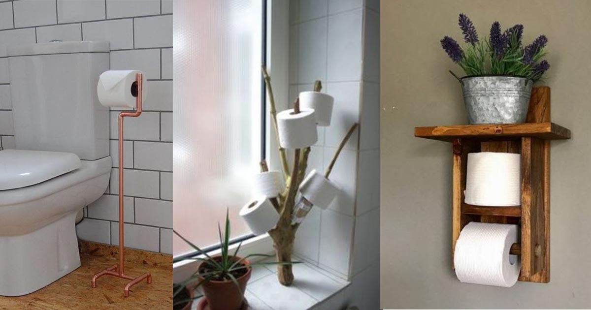 Where to Put a Toilet Paper Holder in a Small Bathroom
